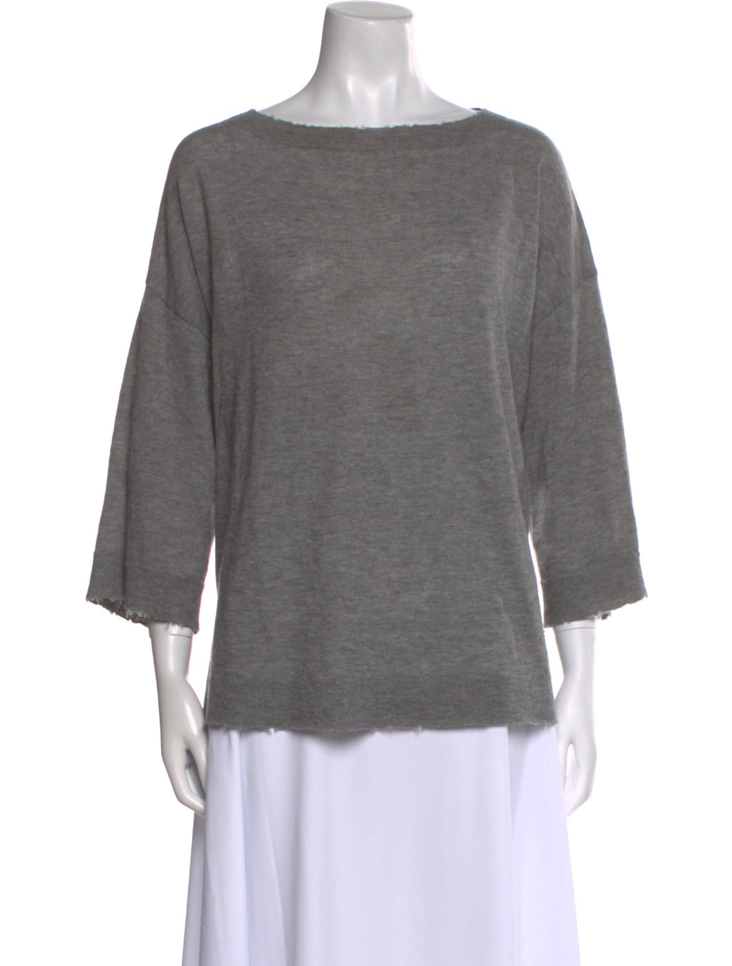 Zadig & Voltaire Cashmere Bateau Neckline Sweater