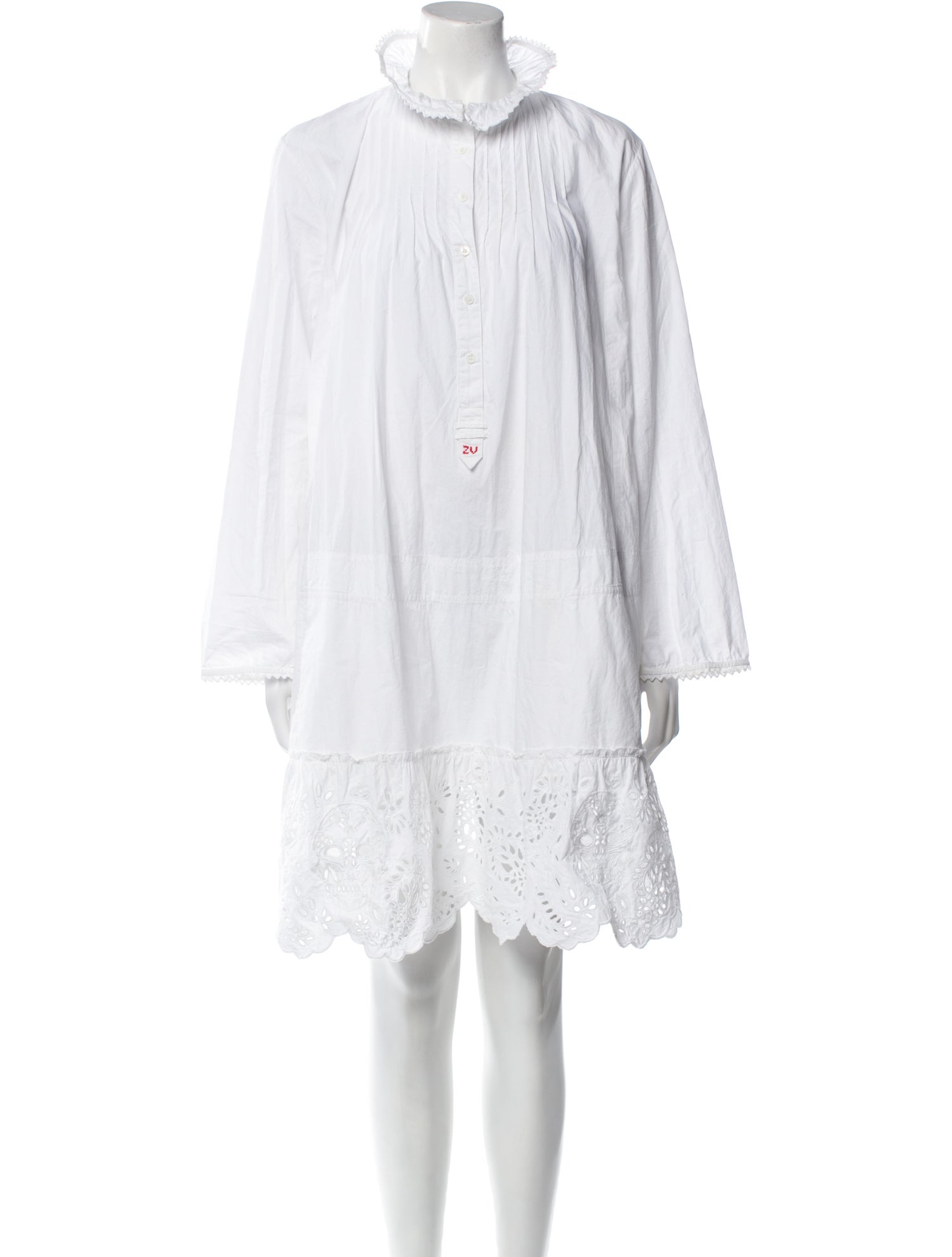 Zadig & Voltaire Mock Neck Mini Dress