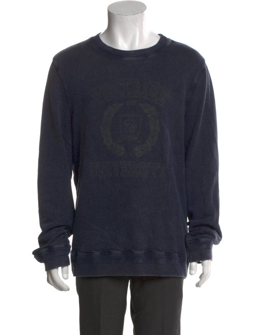 Zadig & Voltaire Scoop Neck Long Sleeve Sweatshirt