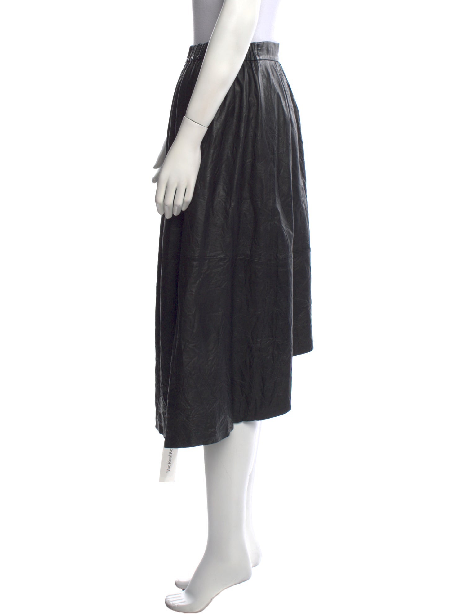 Zadig & Voltaire Lamb Leather Knee-Length Skirt