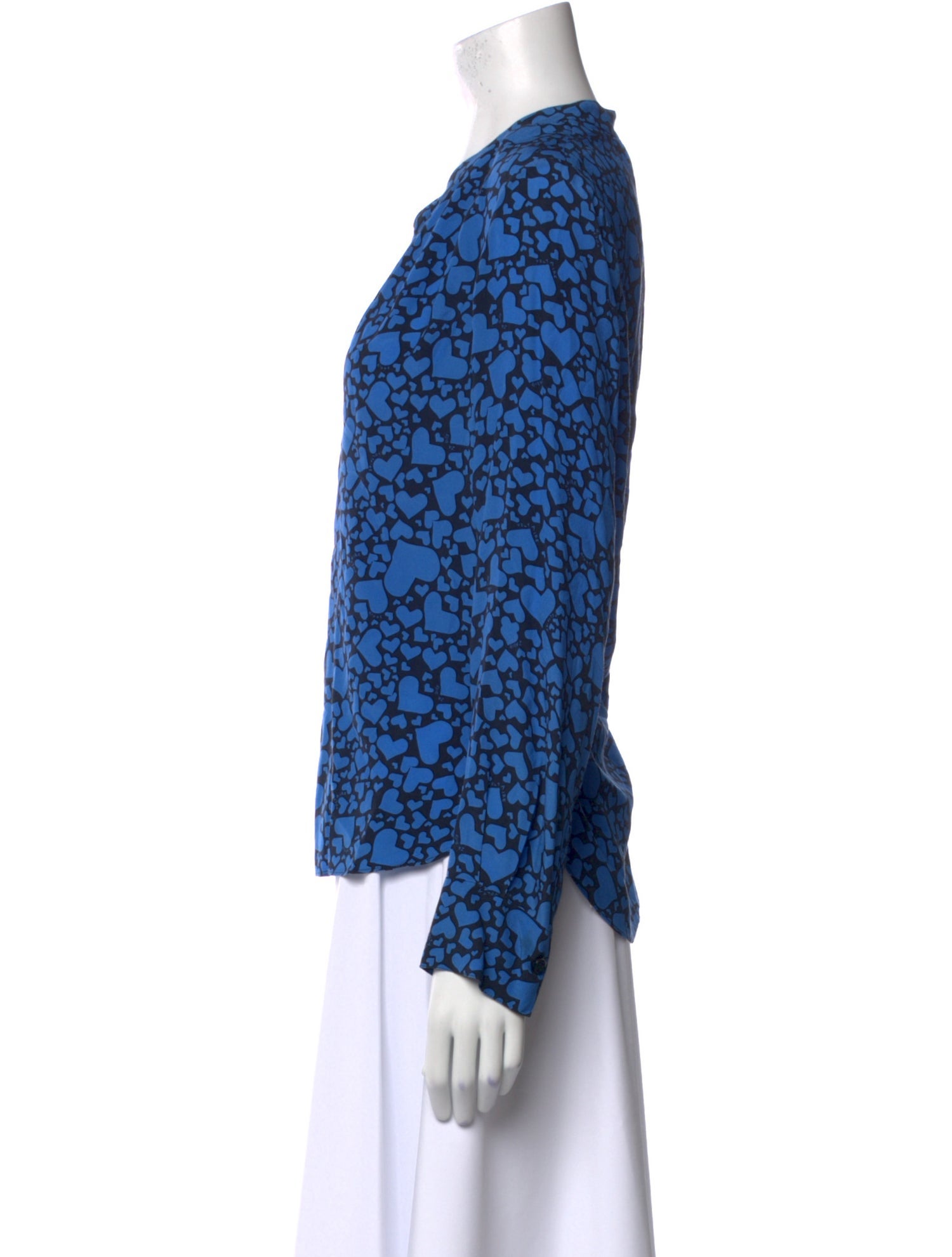 Zadig & Voltaire Printed V-Neck Blouse