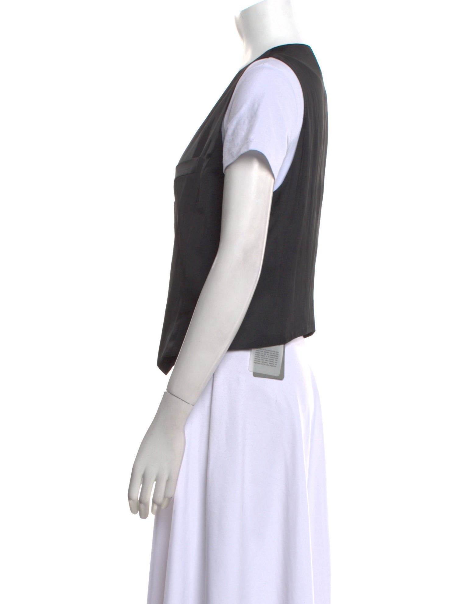 Zadig & Voltaire V-Neck Short Sleeve Button-Up Top