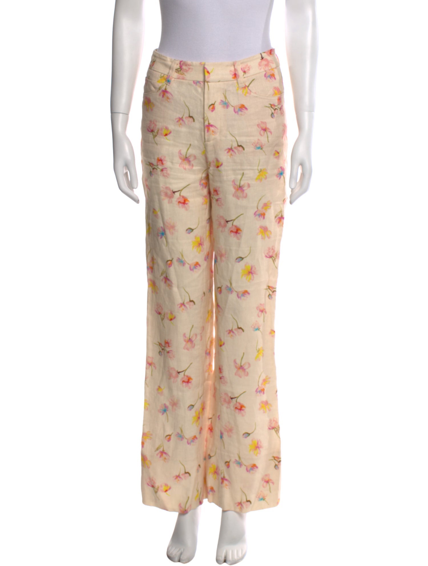 Zadig & Voltaire Linen Wide Leg Pants