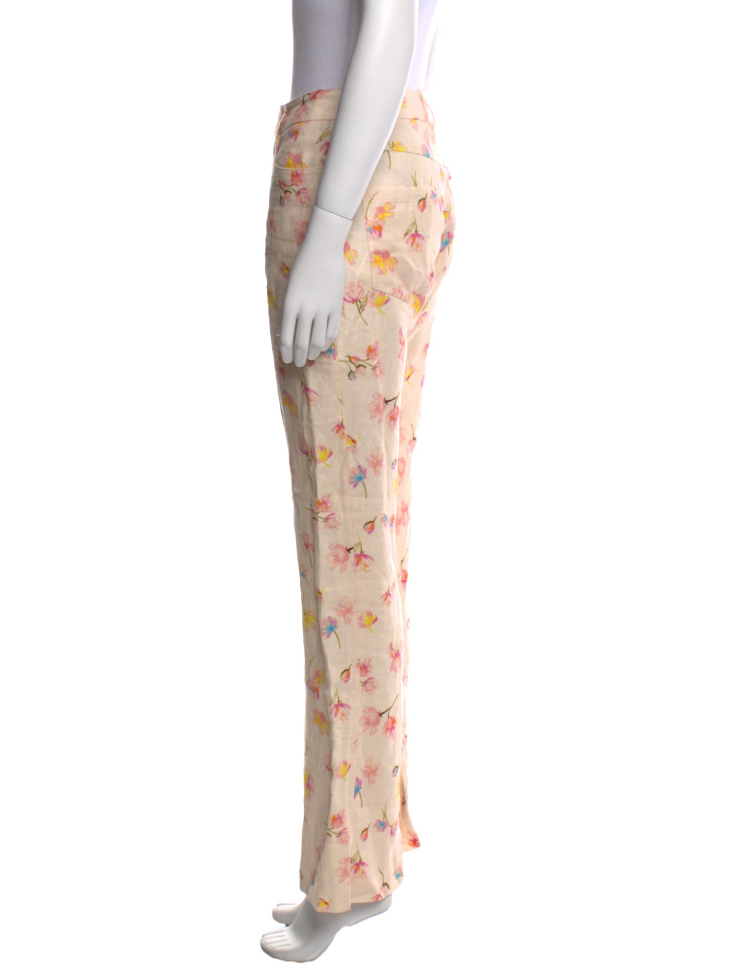 Zadig & Voltaire Linen Wide Leg Pants