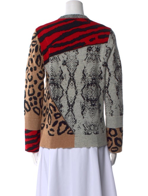 Zadig & Voltaire Wool Animal Print Sweater