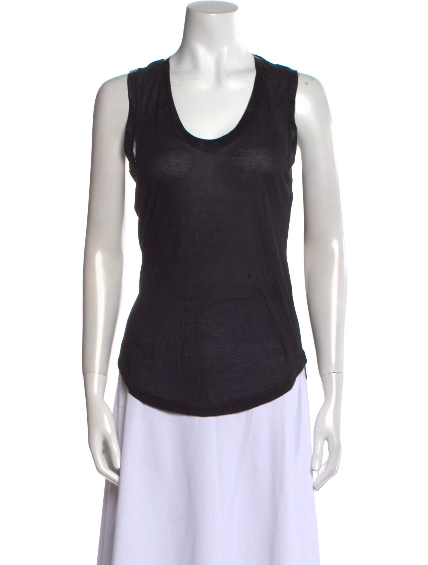 Zadig & Voltaire Scoop Neck Sleeveless Top