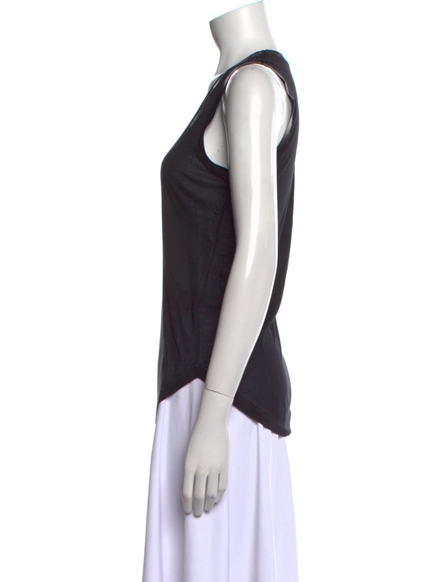 Zadig & Voltaire Scoop Neck Sleeveless Top