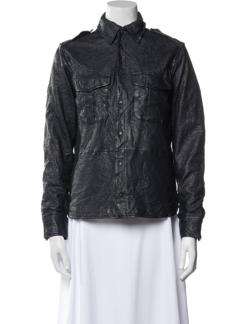 Zadig & Voltaire Lamb Leather Biker Jacket