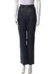 Zadig & Voltaire Lamb Leather Straight Leg Pants
