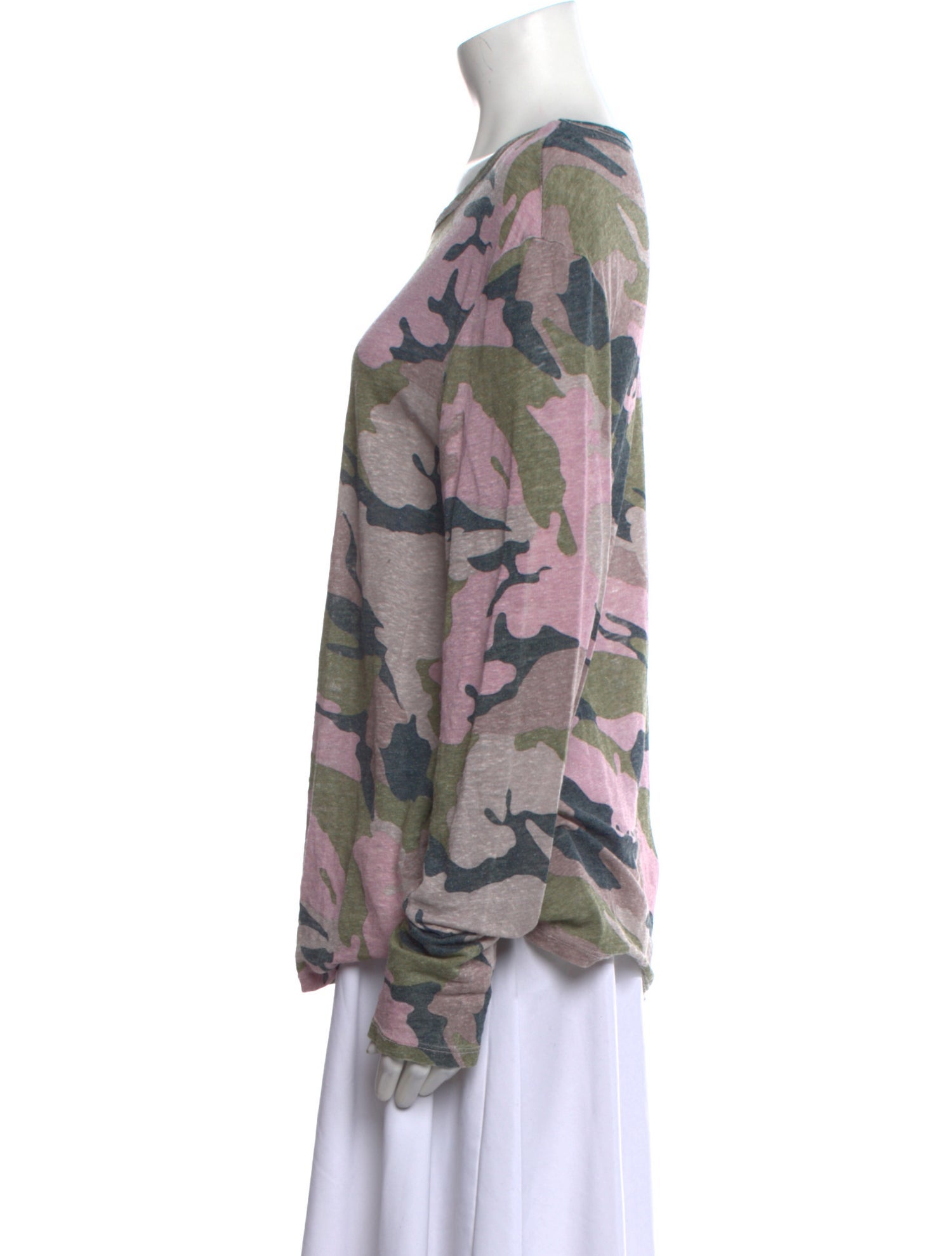 Zadig & Voltaire Linen Printed Sweatshirt