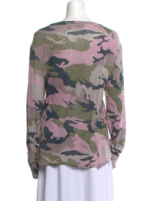 Zadig & Voltaire Linen Printed Sweatshirt