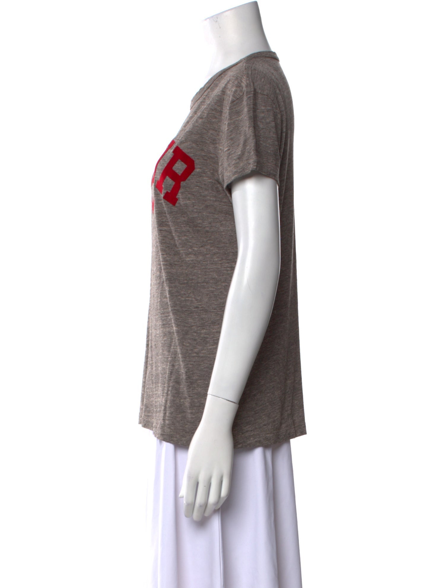 Zadig & Voltaire Graphic Print Crew Neck T-Shirt w/ Tags