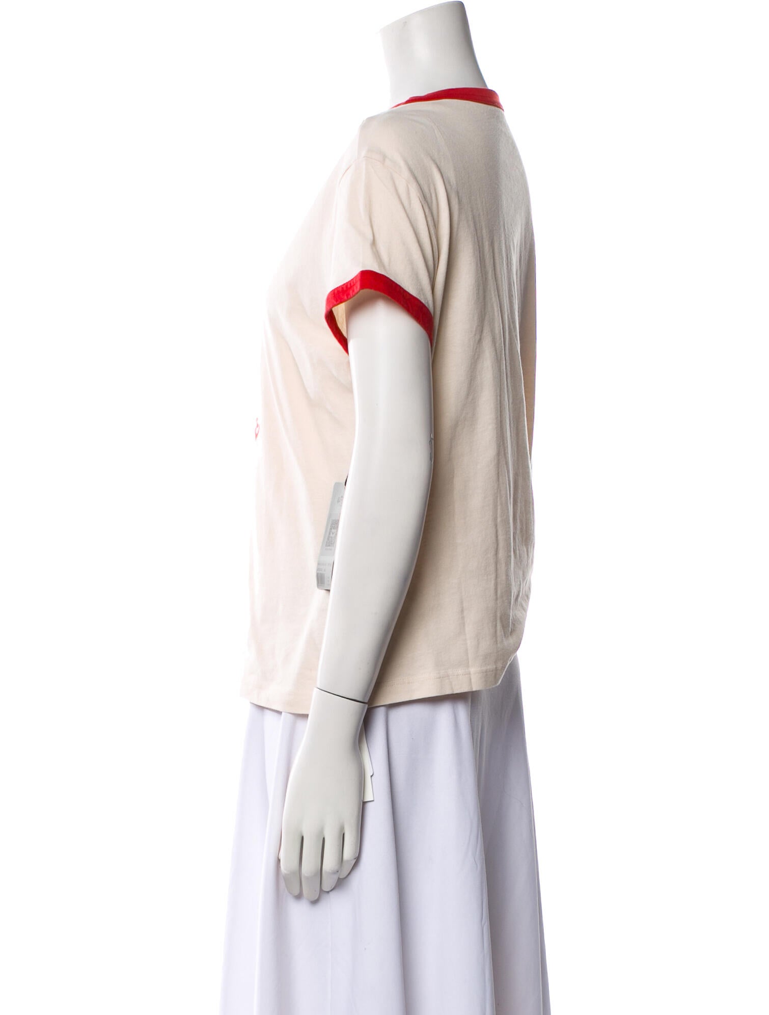 Zadig & Voltaire Graphic Print Scoop Neck T-Shirt w/ Tags