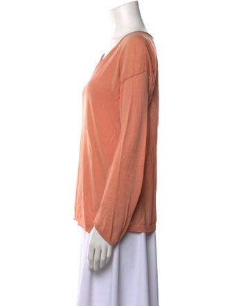 Zadig & Voltaire V-Neck Long Sleeve Top