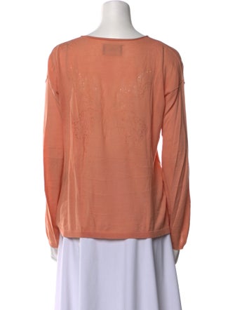 Zadig & Voltaire V-Neck Long Sleeve Top