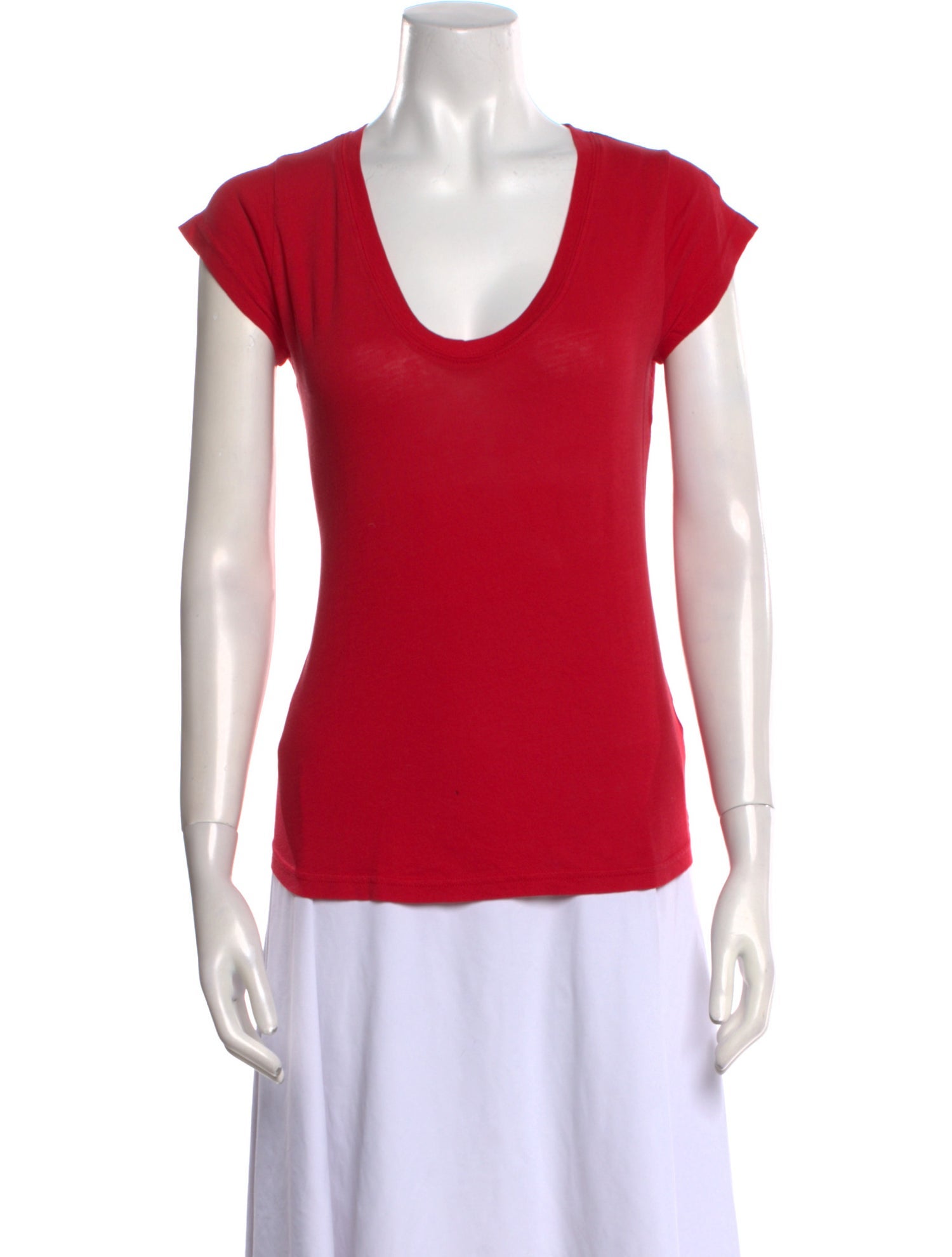 Zadig & Voltaire Scoop Neck Short Sleeve T-Shirt