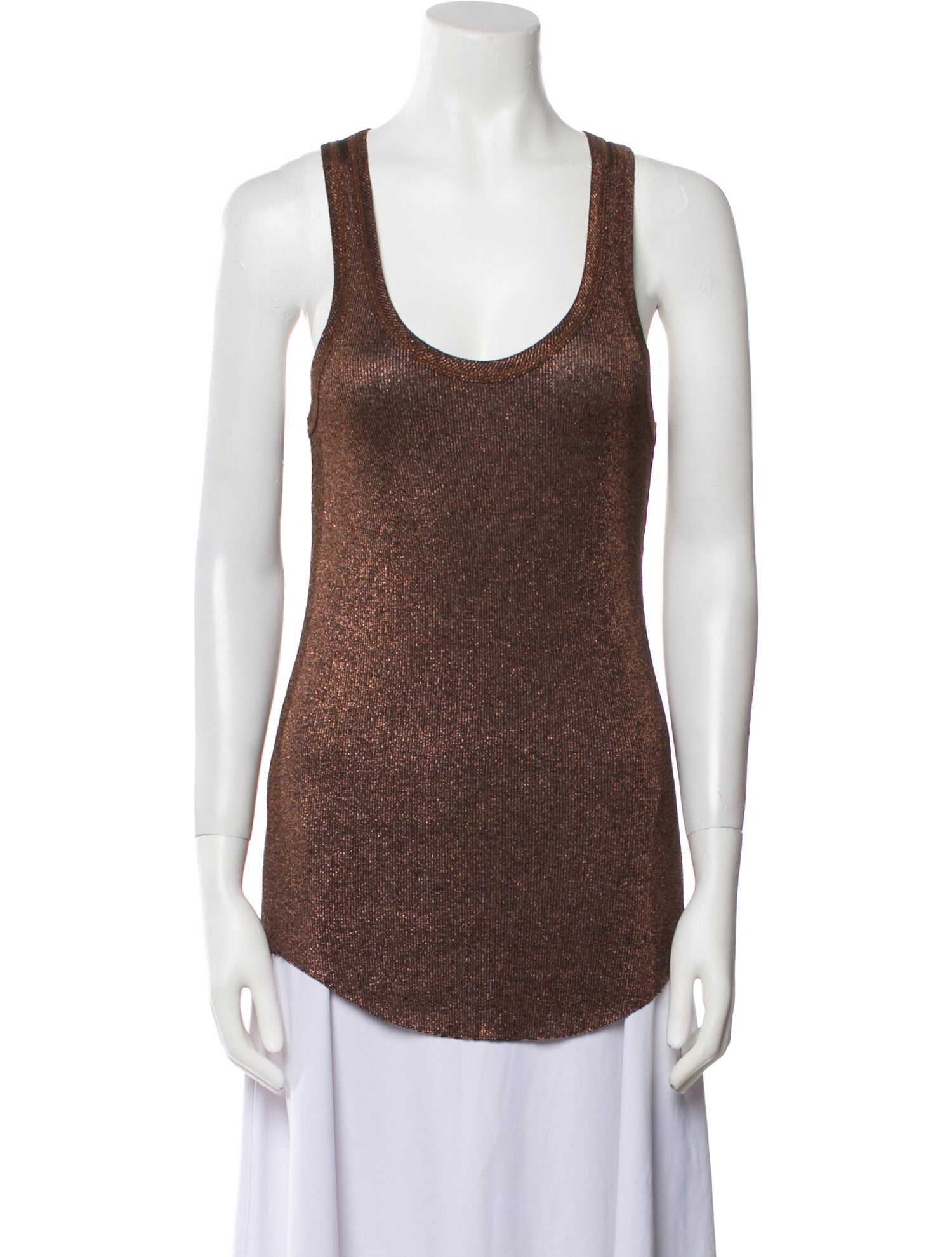 Zadig & Voltaire Scoop Neck Sleeveless Top
