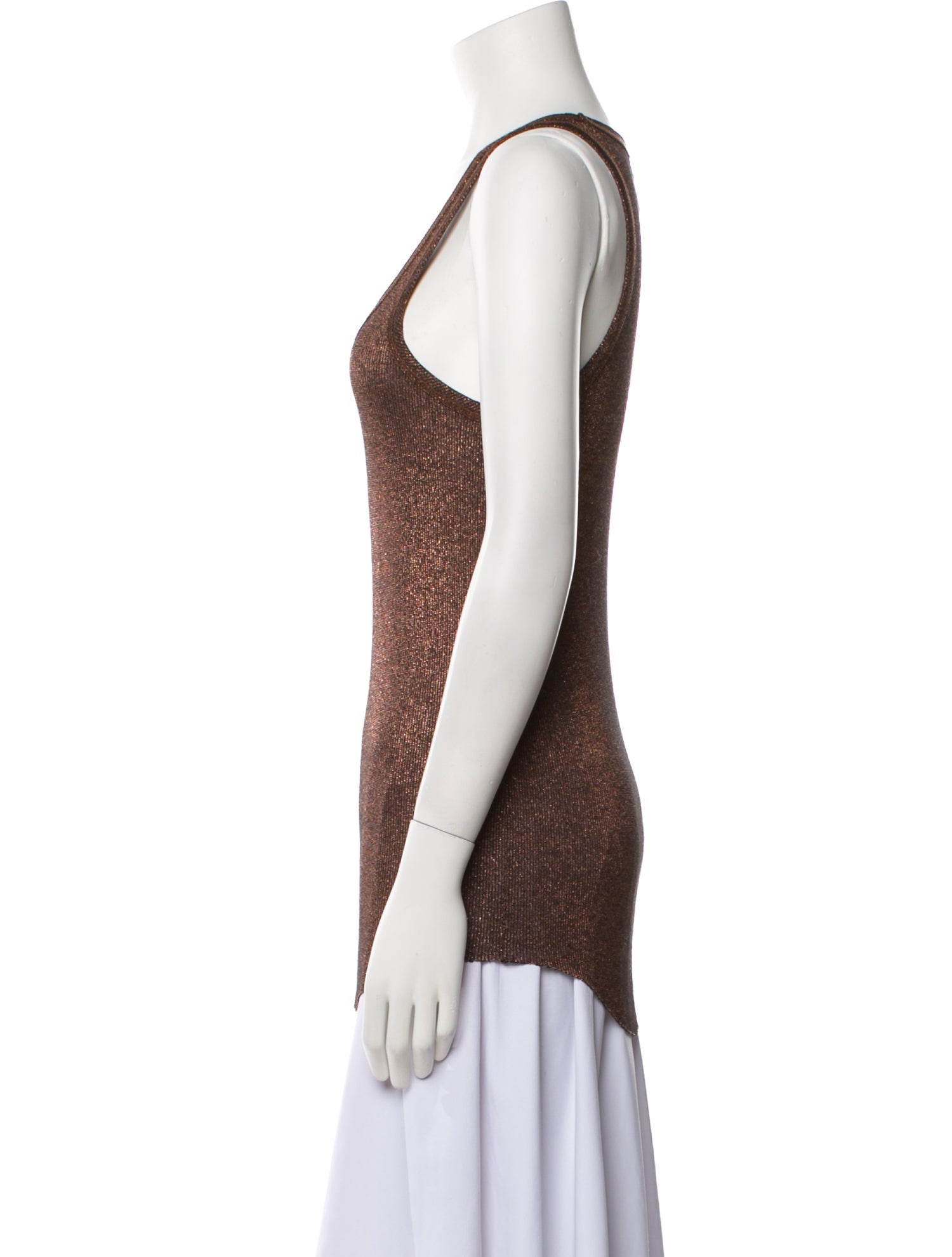 Zadig & Voltaire Scoop Neck Sleeveless Top