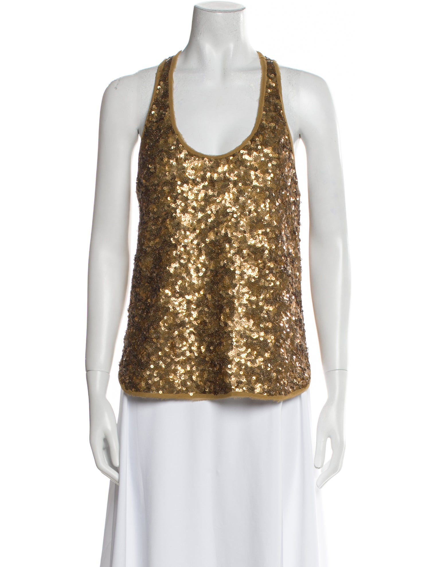 Zadig & Voltaire Scoop Neck Sleeveless Top