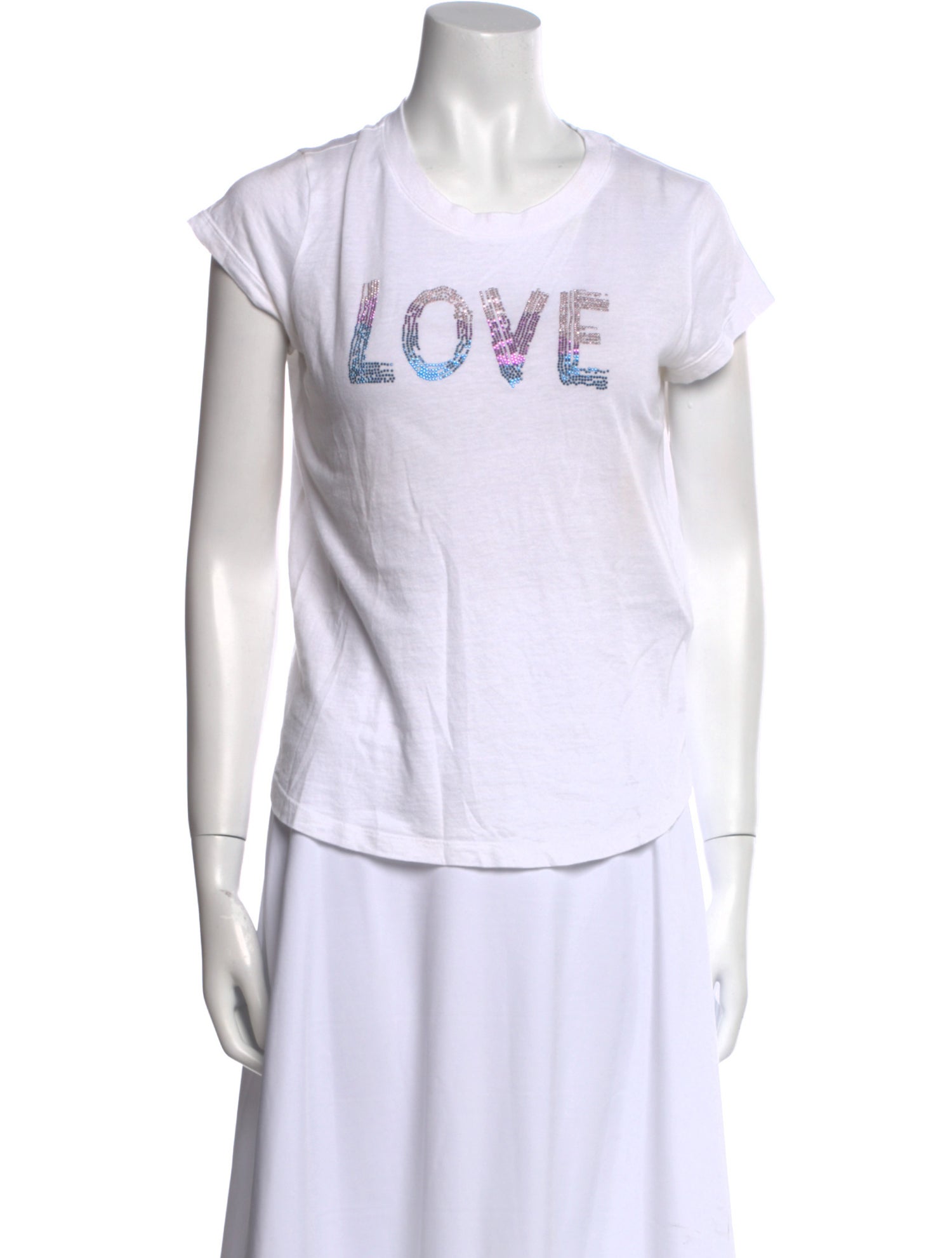 Zadig & Voltaire Graphic Print Crew Neck T-Shirt