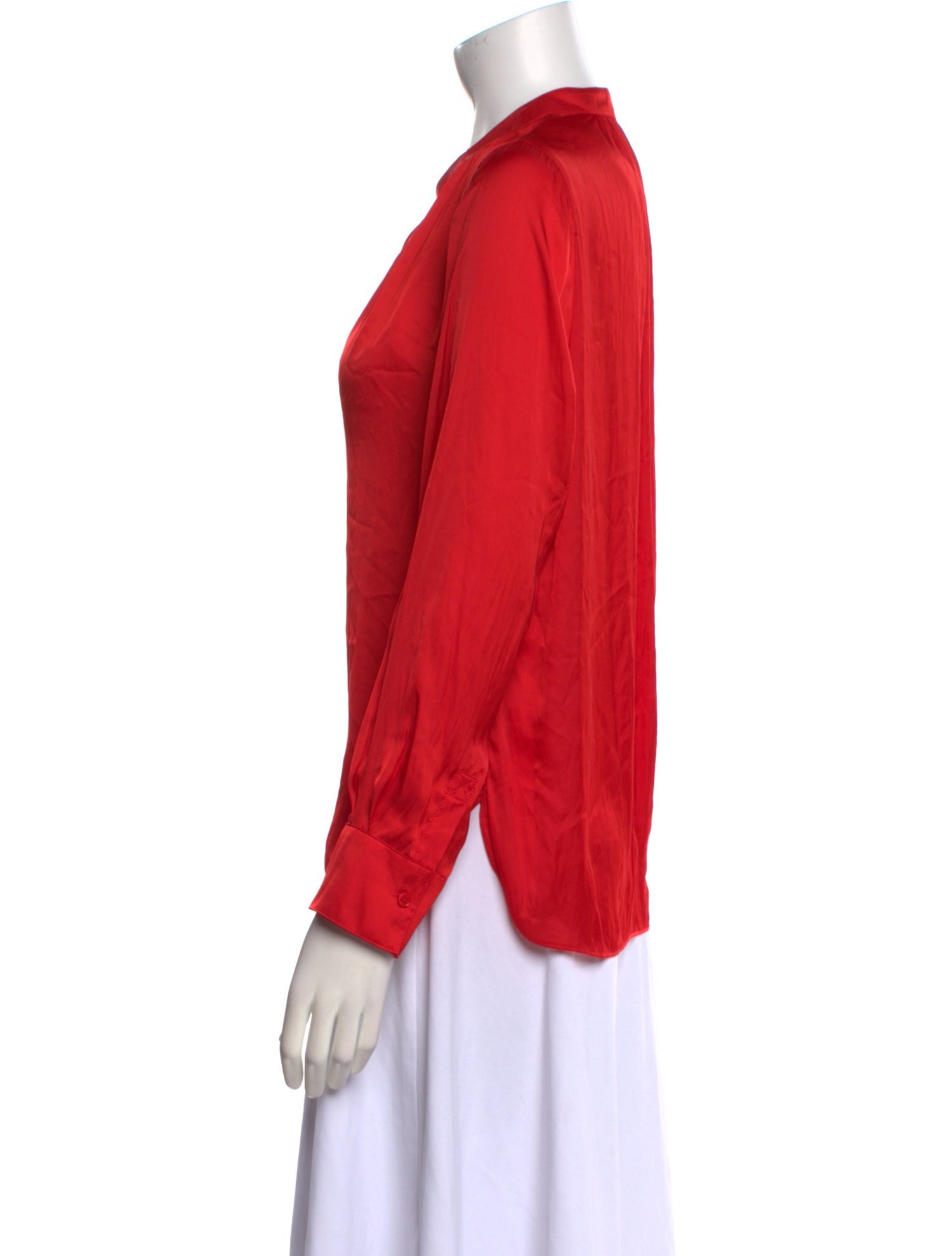 Zadig & Voltaire V-Neck Long Sleeve Blouse