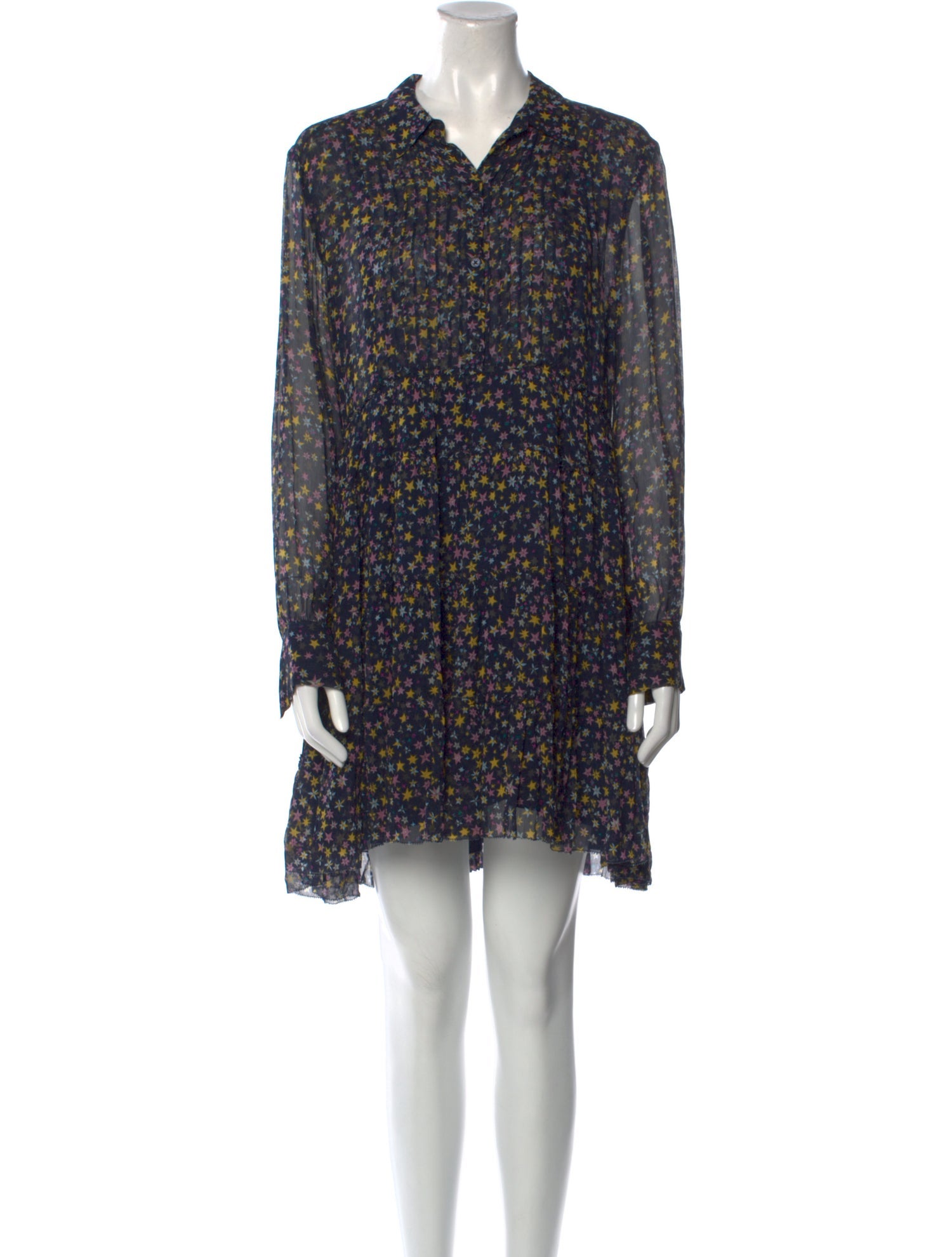 Zadig & Voltaire Floral Print Mini Dress