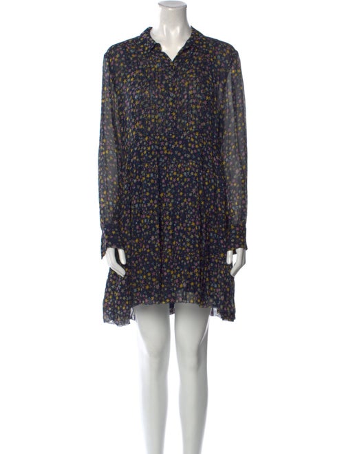 Zadig & Voltaire Floral Print Mini Dress