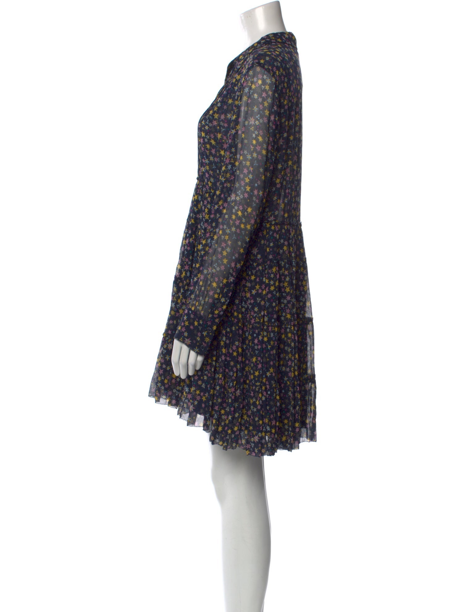 Zadig & Voltaire Floral Print Mini Dress