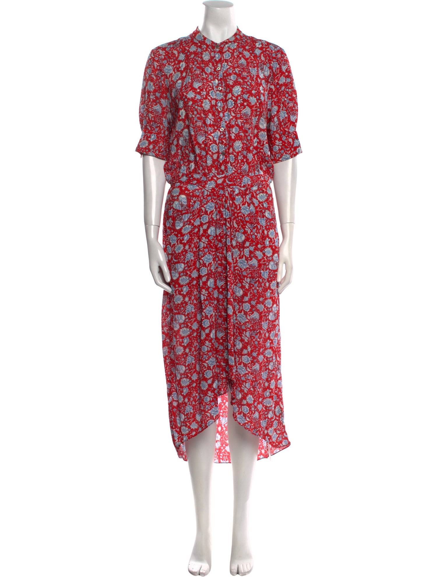 Zadig & Voltaire Floral Print Long Dress