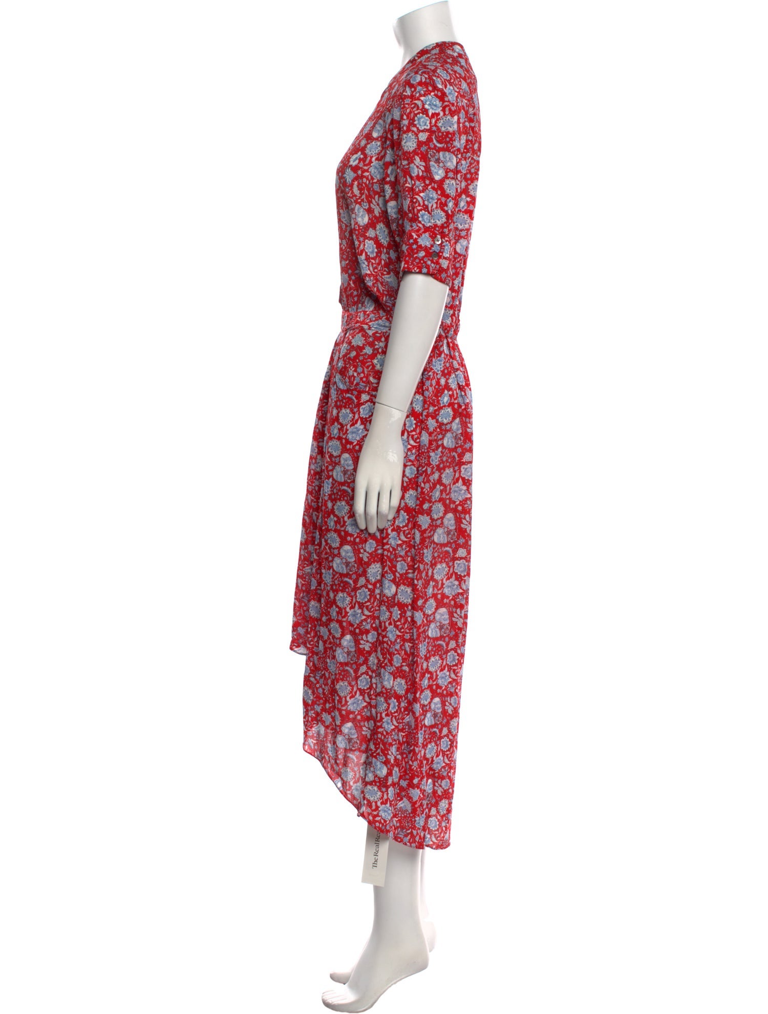 Zadig & Voltaire Floral Print Long Dress
