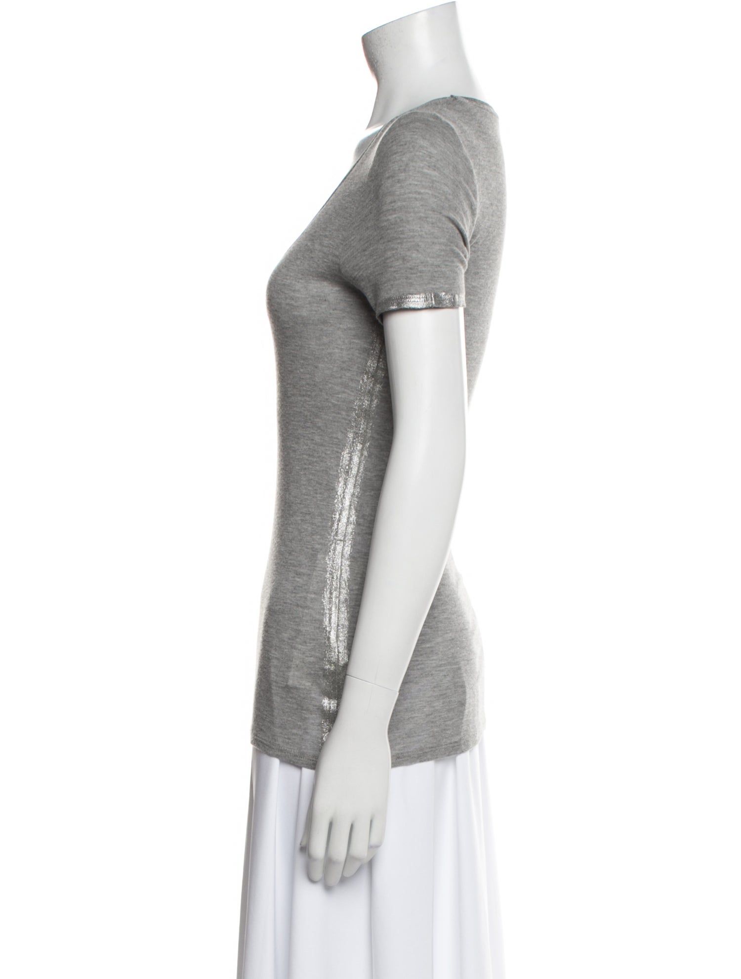 Zadig & Voltaire V-Neck Short Sleeve T-Shirt