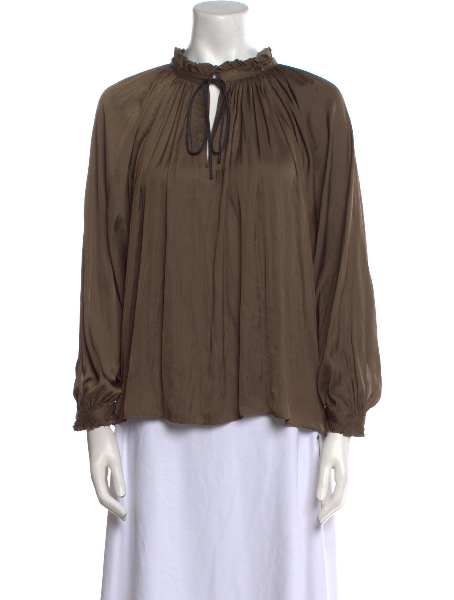 Zadig & Voltaire Mock Neck Long Sleeve Blouse w/ Tags