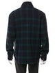 Zadig & Voltaire Plaid Print Long Sleeve Shirt