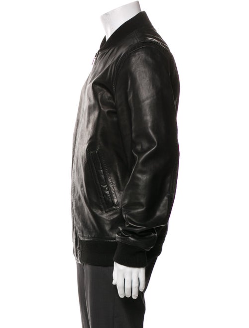 Zadig & Voltaire Leather Bomber Jacket