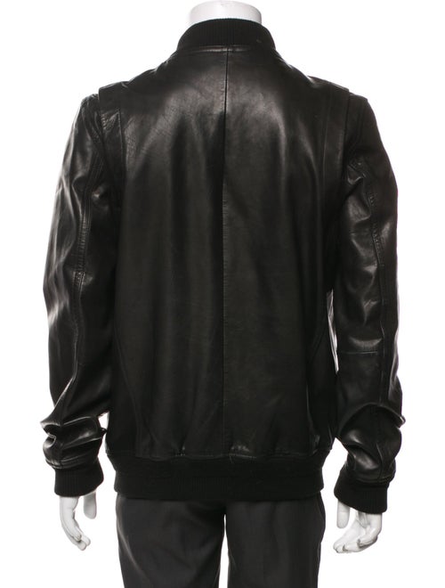 Zadig & Voltaire Leather Bomber Jacket