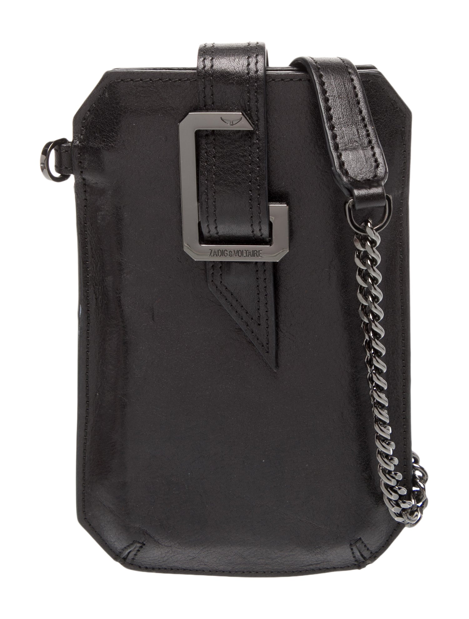 Zadig & Voltaire Leather Suitcase