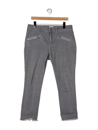 Zadig & Voltaire Mid-Rise Straight Leg Jeans