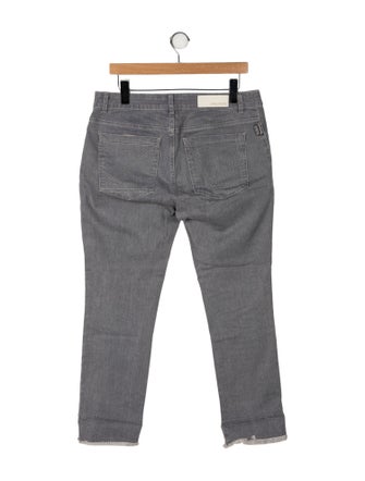 Zadig & Voltaire Mid-Rise Straight Leg Jeans