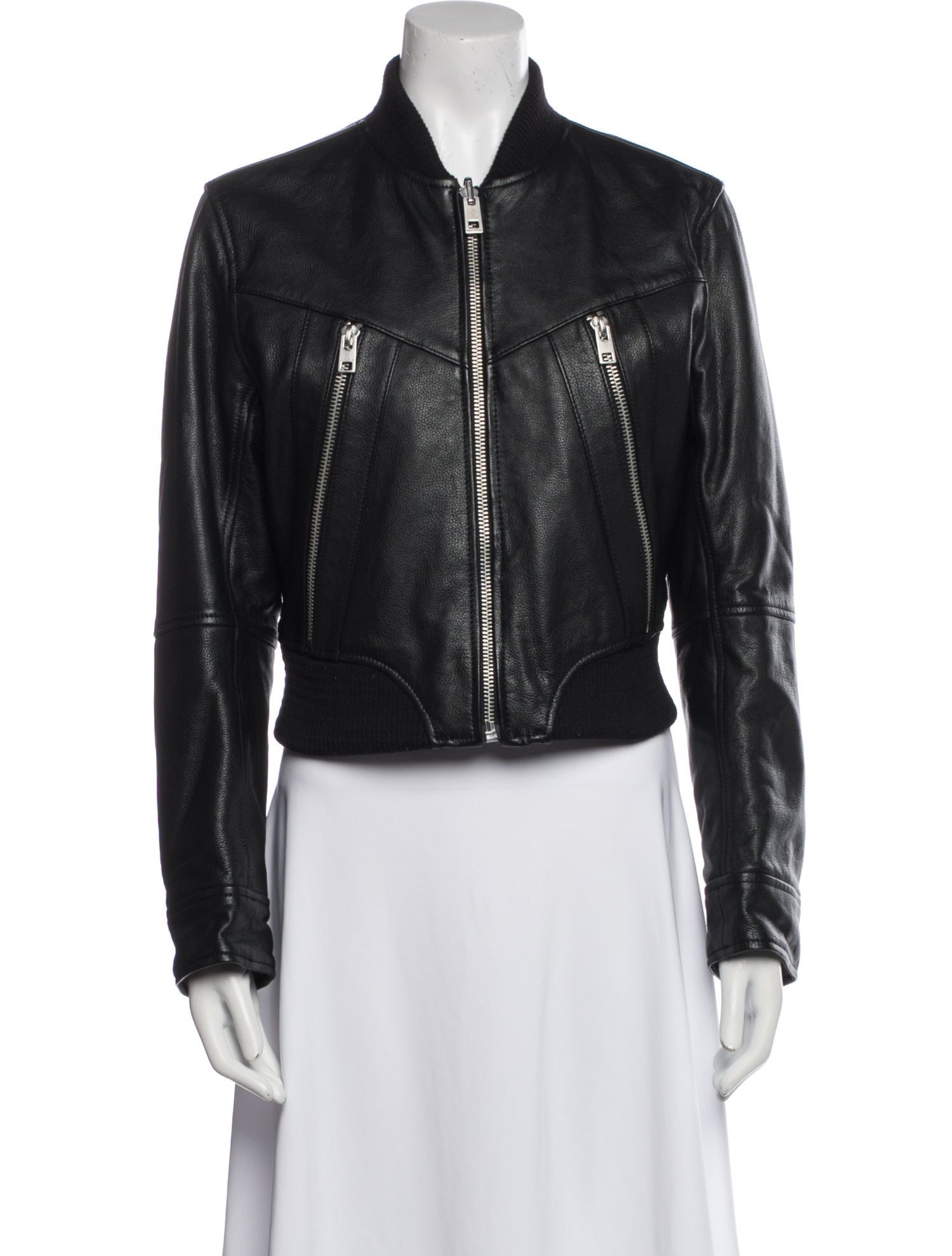 Zadig & Voltaire Leather Biker Jacket