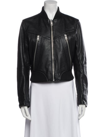 Zadig & Voltaire Leather Biker Jacket