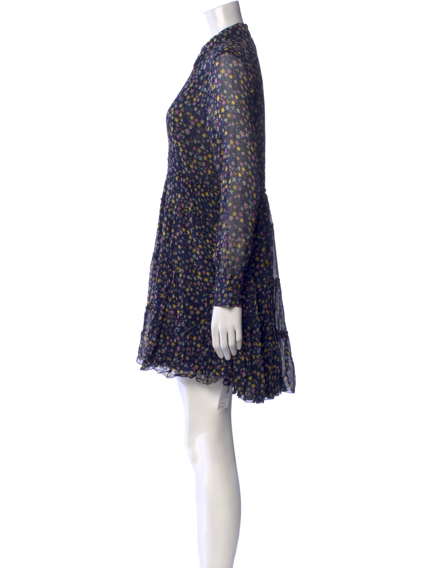 Zadig & Voltaire Floral Print Mini Dress w/ Tags