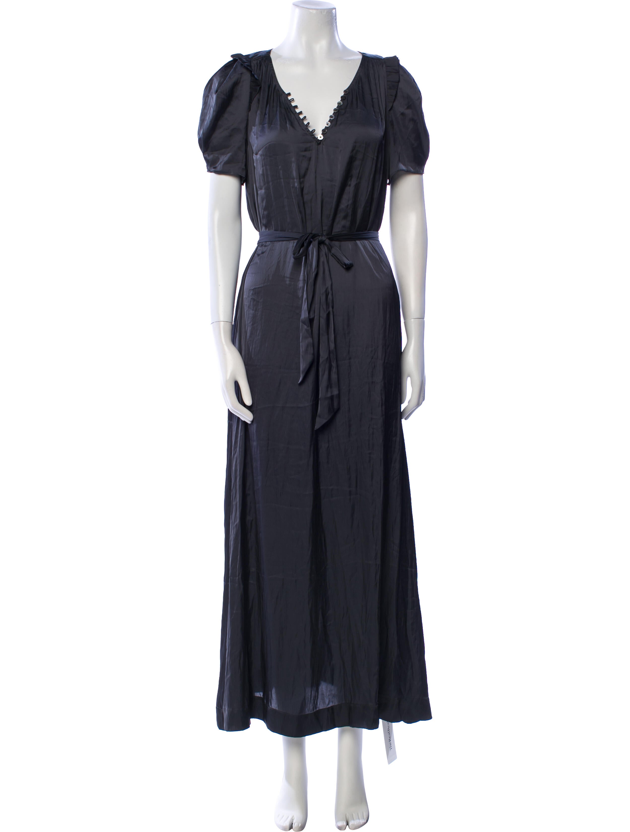 Zadig & Voltaire V-Neck Long Dress w/ Tags