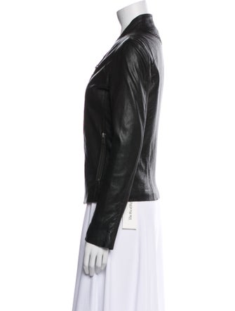 Zadig & Voltaire Lamb Leather Biker Jacket