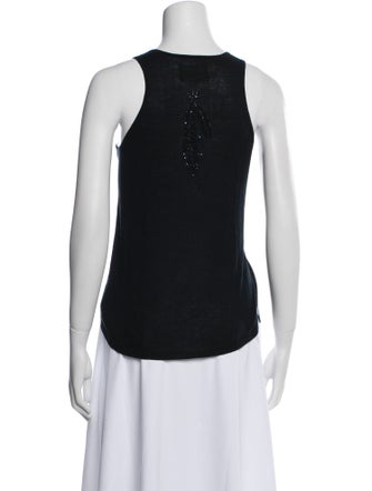 Zadig & Voltaire Scoop Neck Sleeveless Top