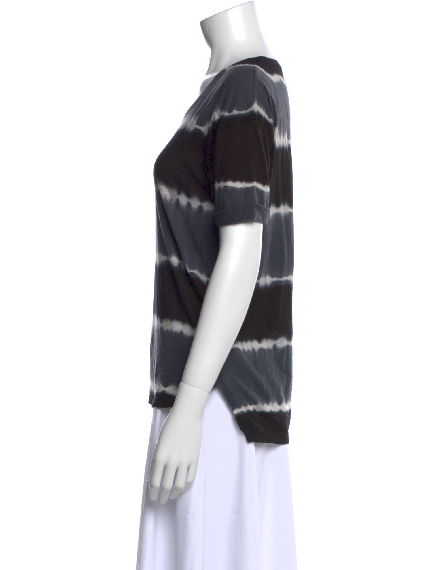 Zadig & Voltaire Tie-Dye Print Scoop Neck T-Shirt