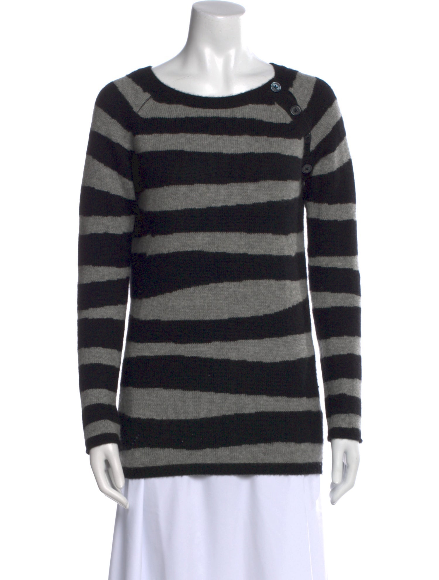 Zadig & Voltaire Cashmere Striped Sweater