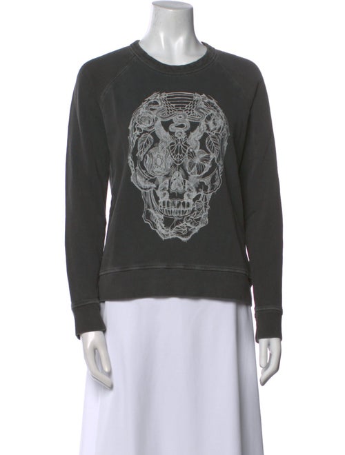Zadig & Voltaire Graphic Print Crew Neck Sweatshirt
