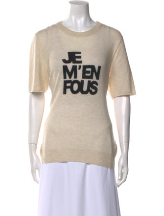 Zadig & Voltaire Cashmere Graphic Print Sweater