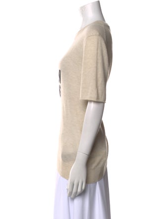 Zadig & Voltaire Cashmere Graphic Print Sweater