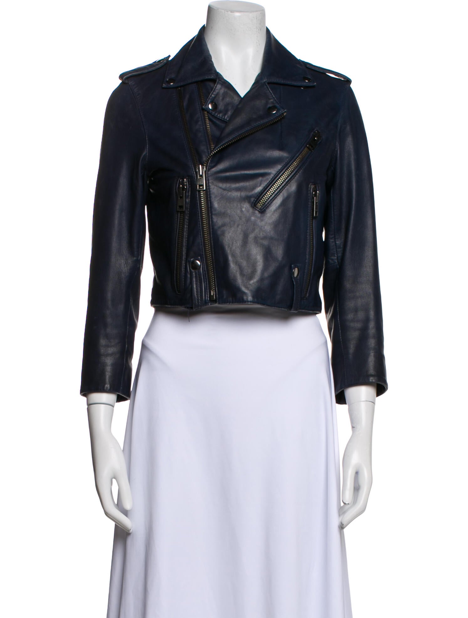 Zadig & Voltaire Leather Biker Jacket